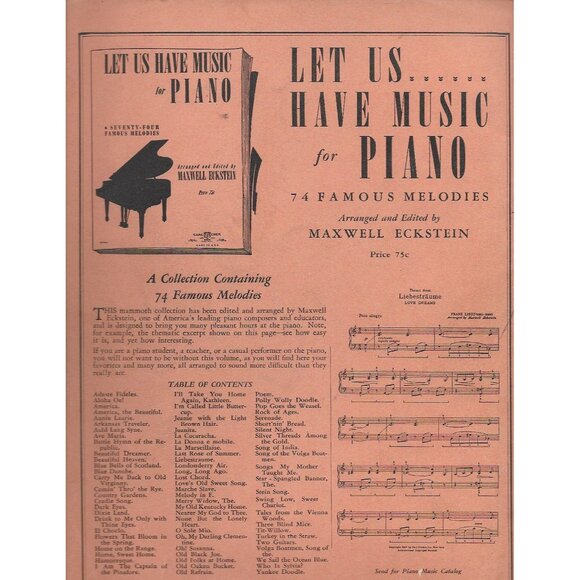 Burgmüller Op 100 25 Easy Progressive Studies Piano Carl Fischer Vintage - Picture 2 of 4